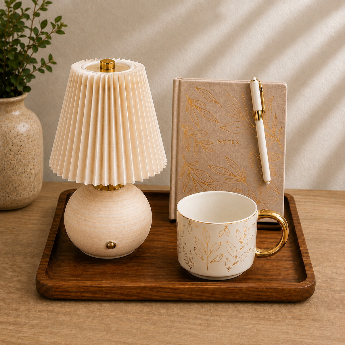 Cozy Golden Notes Set