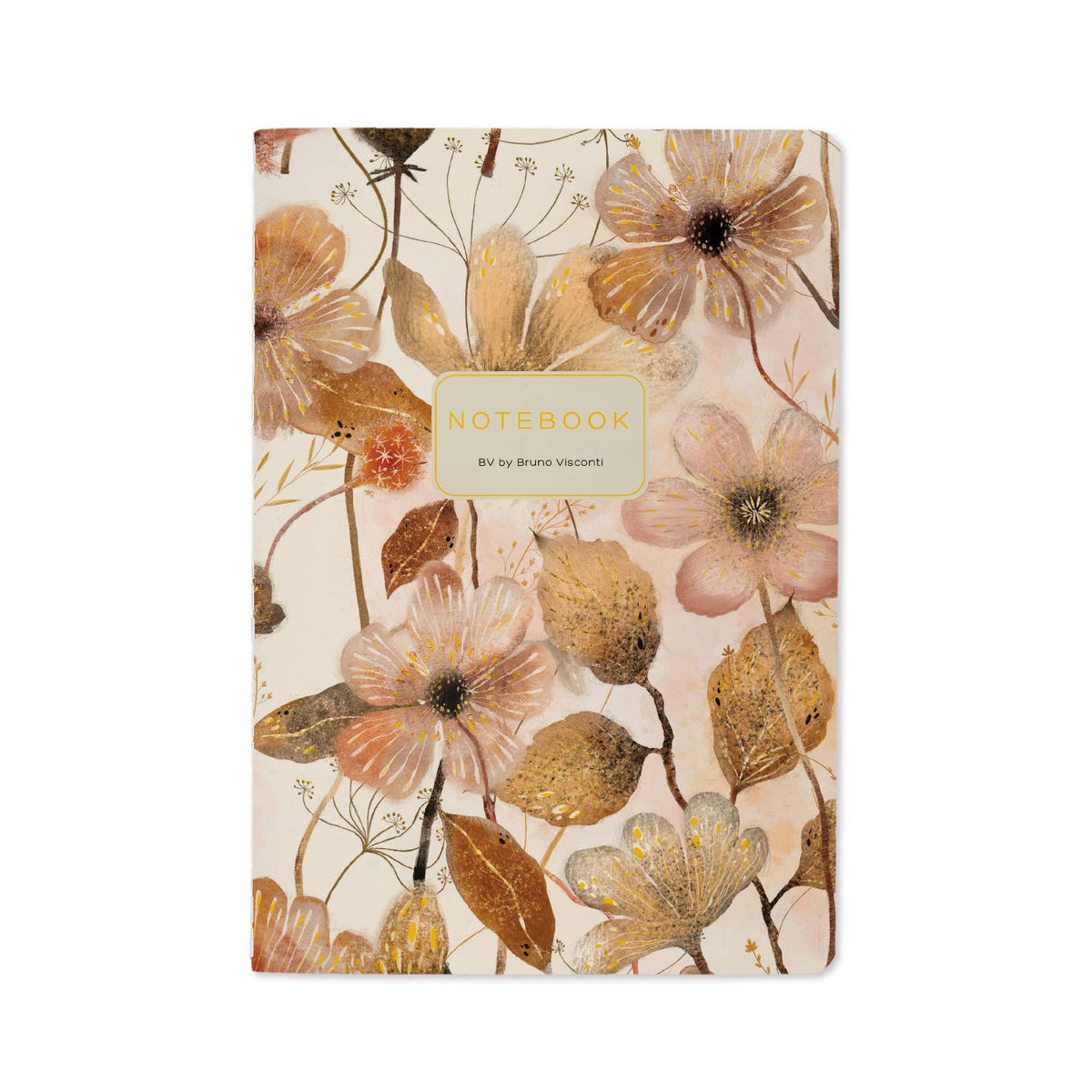 Dusty Rose & Gold Floral A5 Notebook & Pen Gift Set