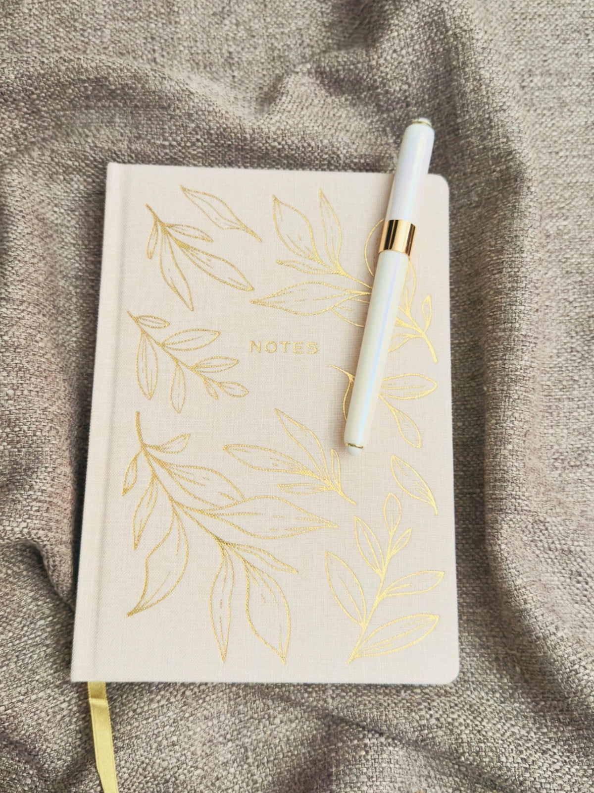 Golden Leaves Journal & Pen Set