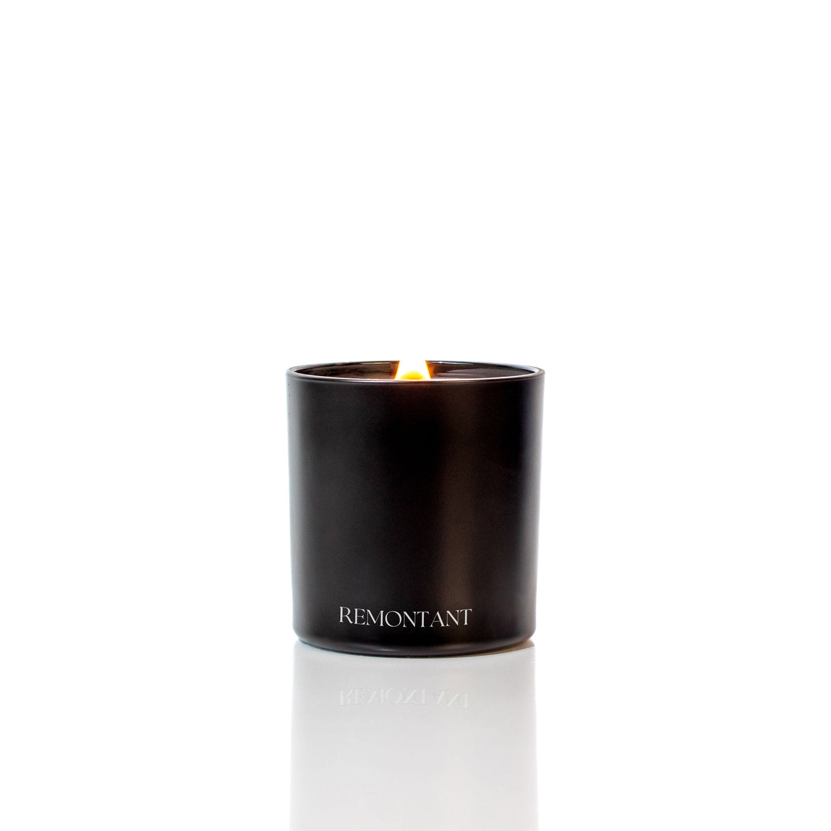 Dark Academia Candle — Cardamom, Leather & Cedar | Wood Wick